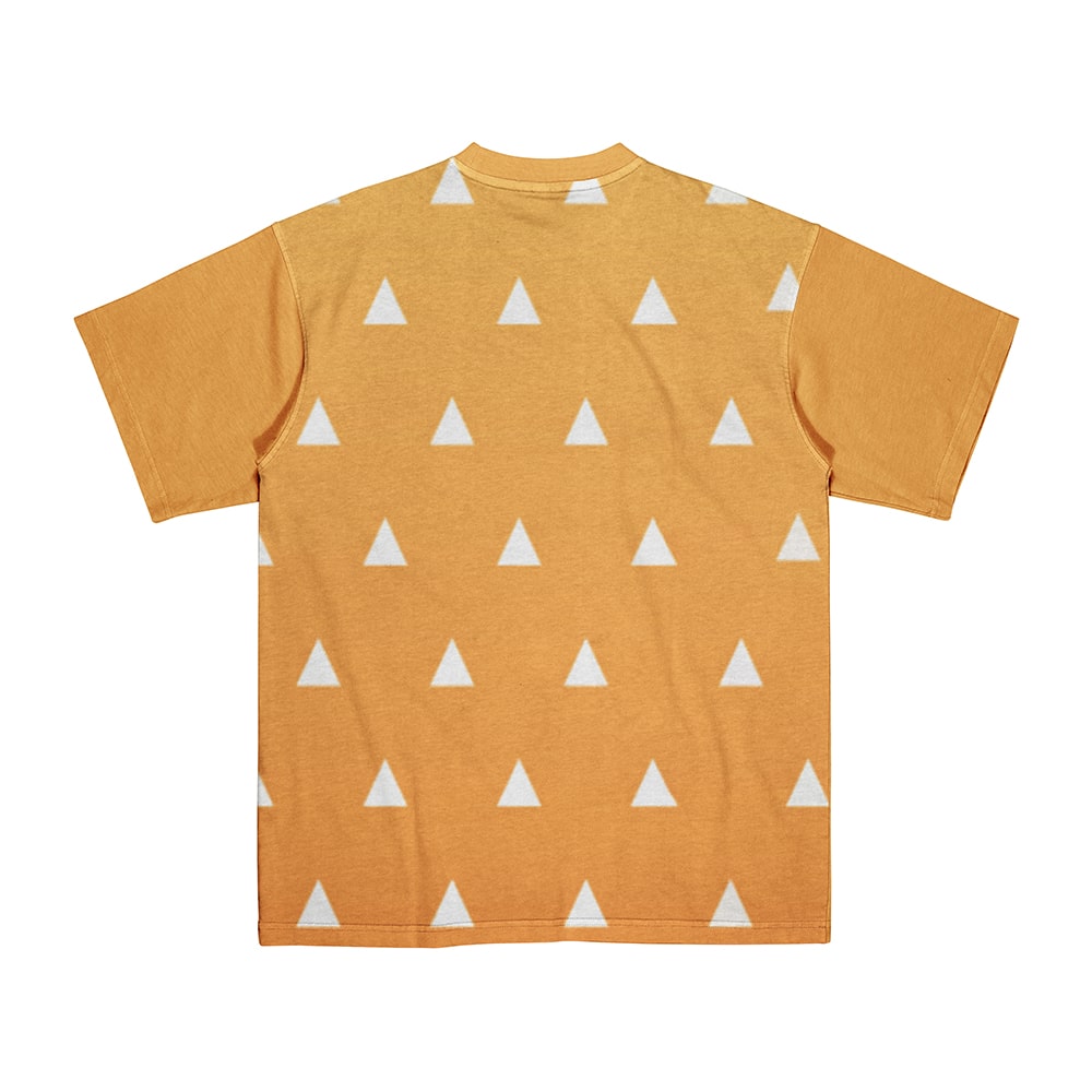 Buy Demon slayer Zenitsu Agatsuma Kamado Pattern Shirt