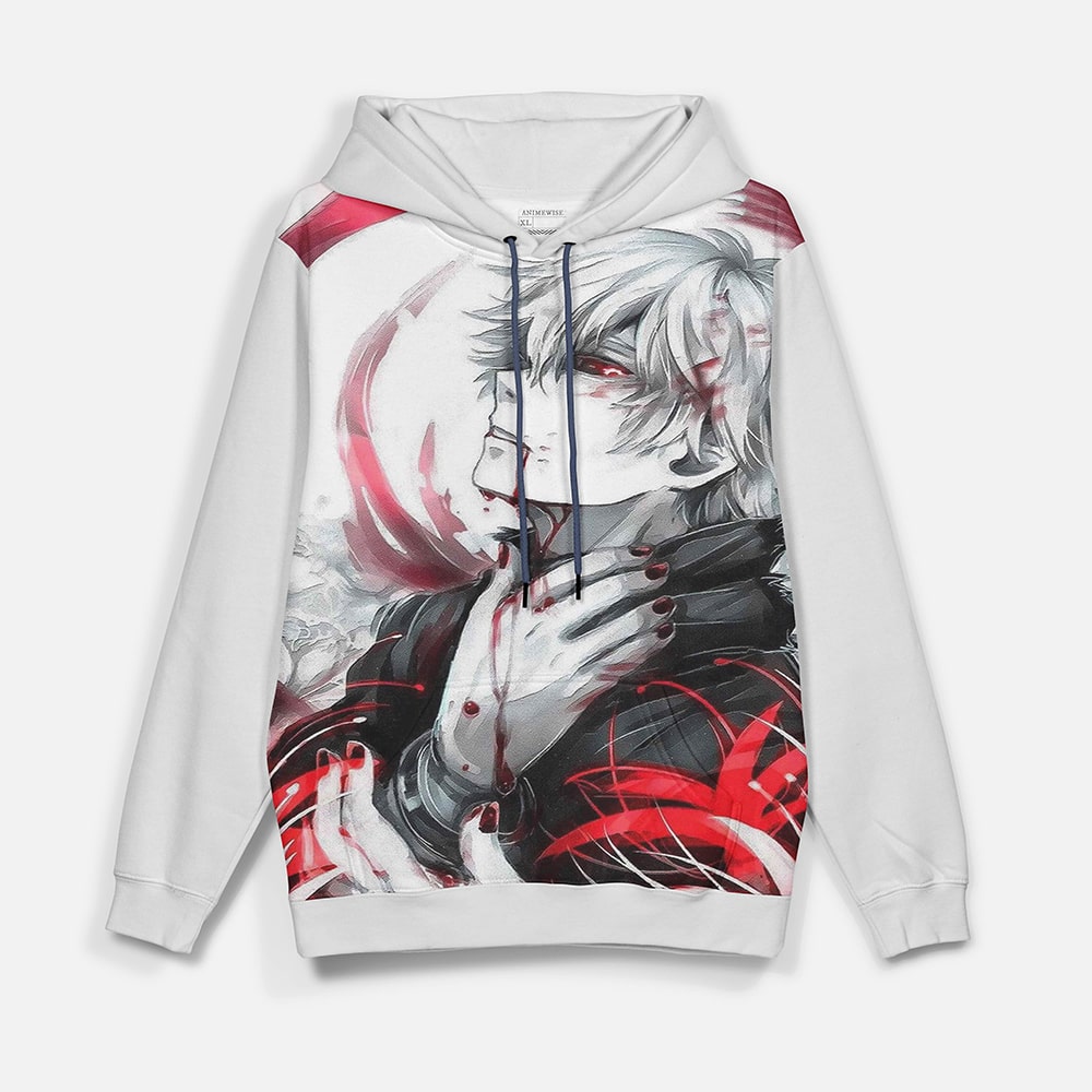 Tokyo Ghoul Root-A Kaneki Ken Modern Pattern Pullover Hoodie