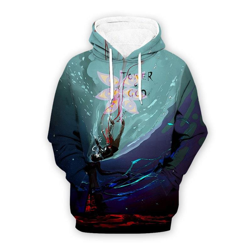 Tower Of god Fall Into The Magic Tower Of God 3D Printed Hoodie