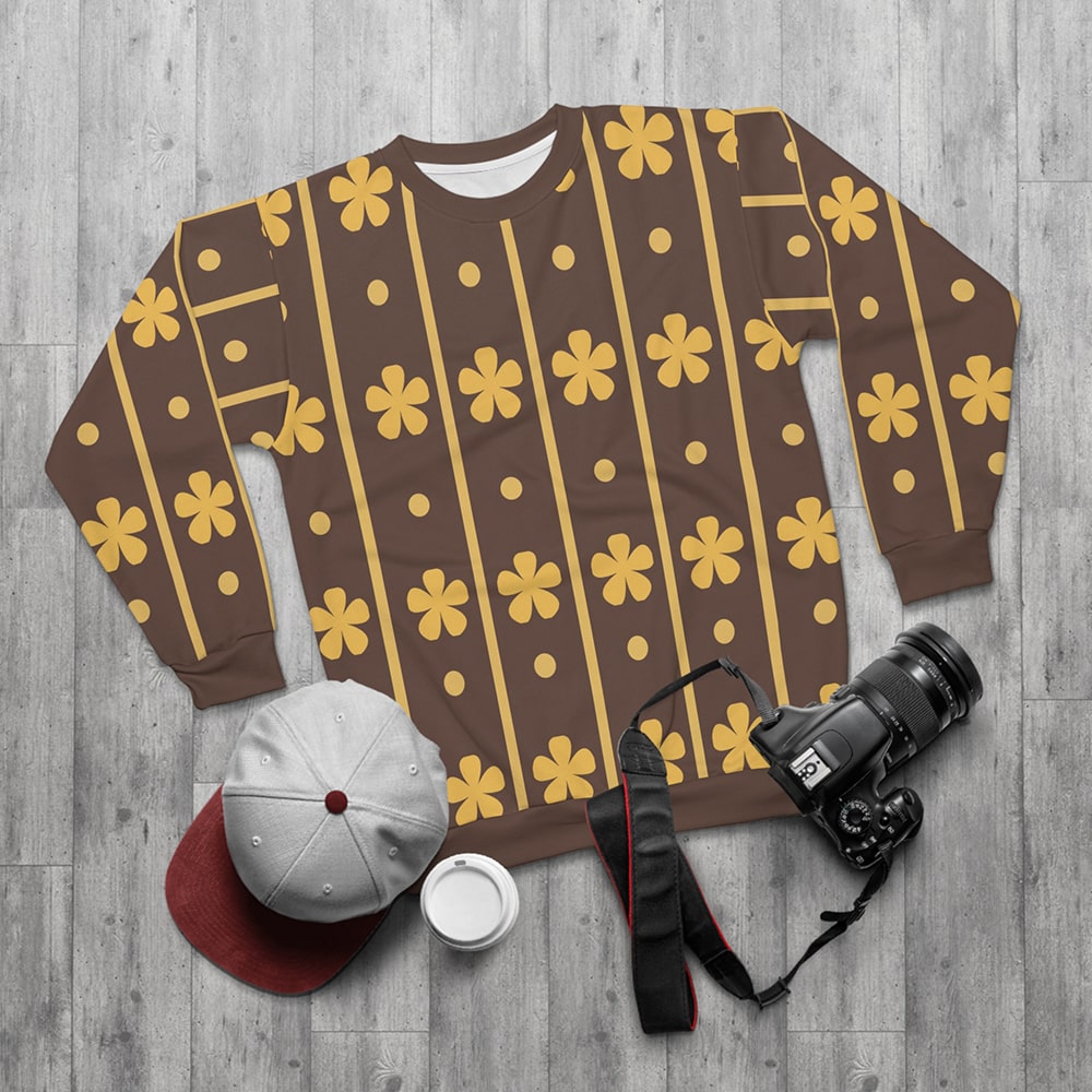 Trafalgar D. Water Law Wano Pattern One Piece Sweatshirt