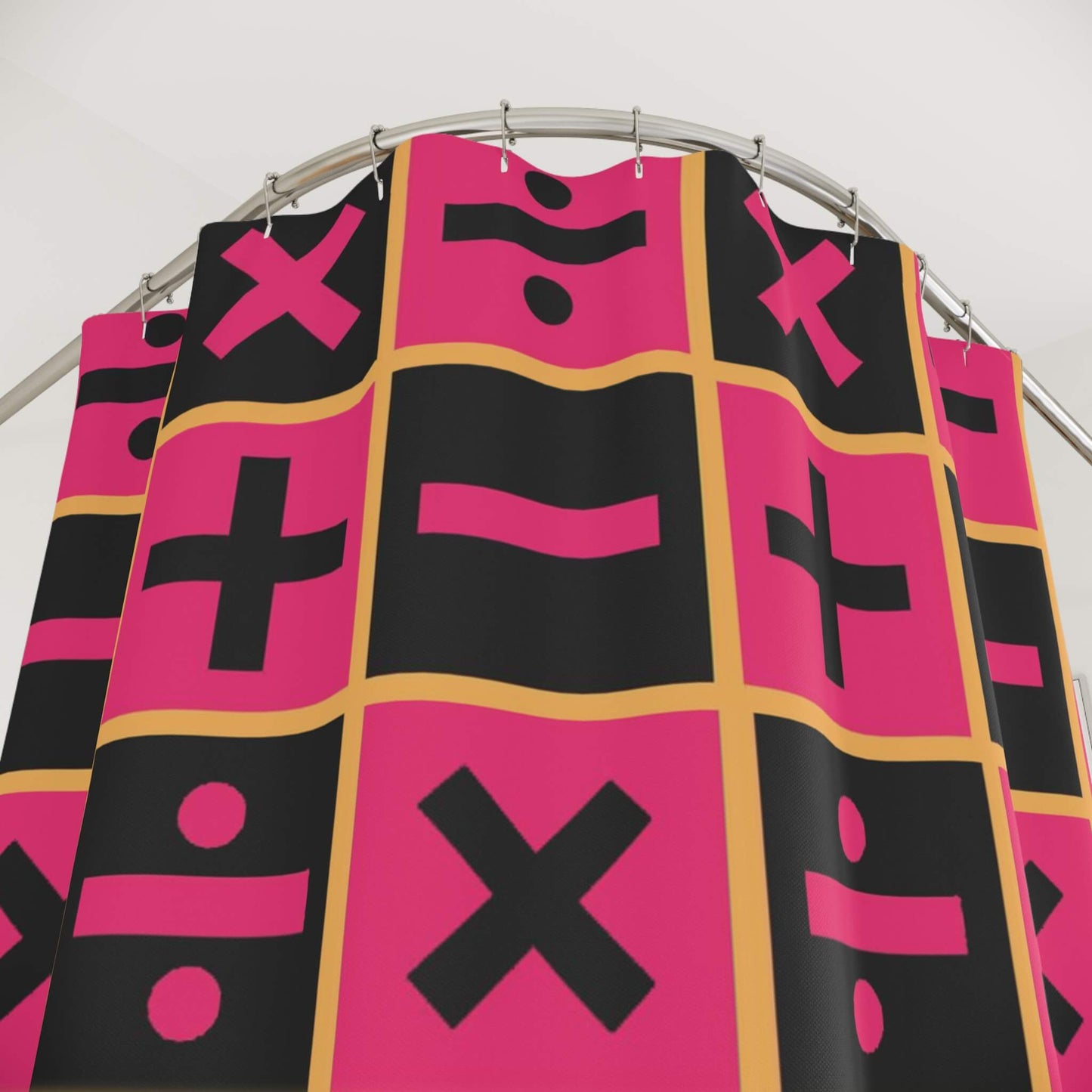 JoJo's Bizarre Adventure Trish Una Pattern Shower Curtains