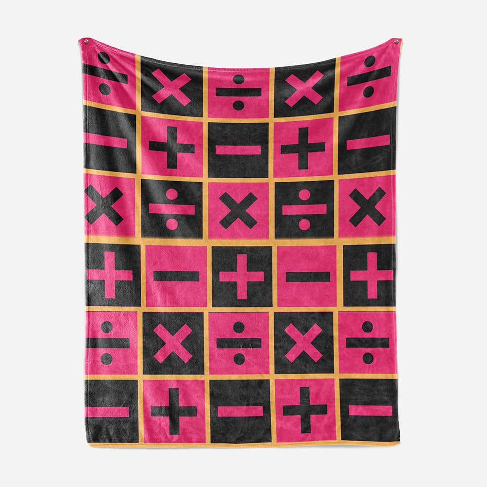 JJBA Trish Classic Jojo Pattern Fleece Blanket