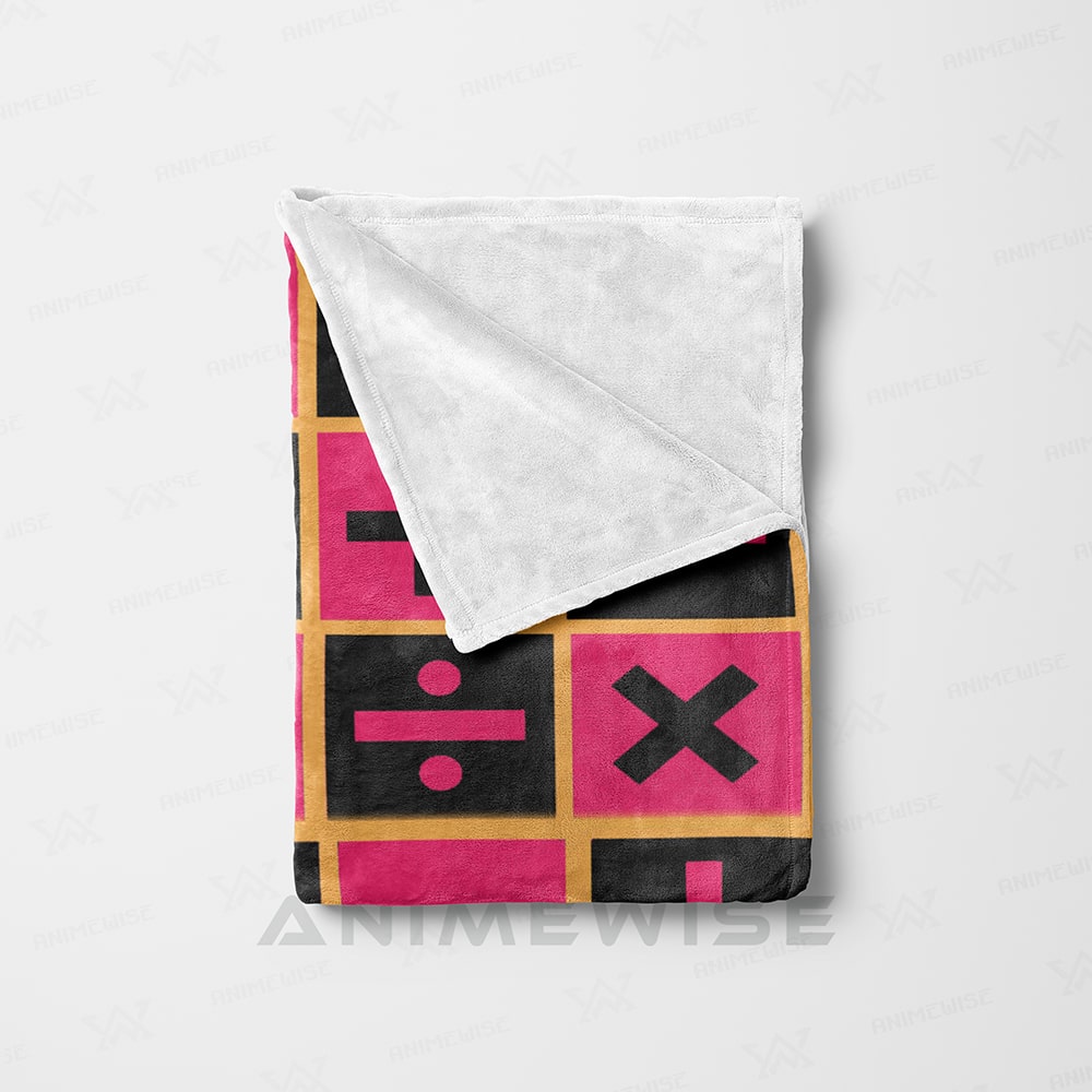 JJBA Trish Classic Jojo Pattern Fleece Blanket