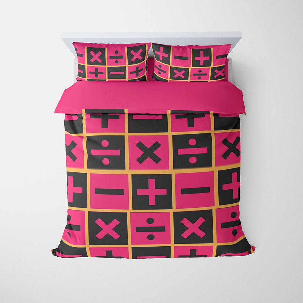 Trish Jojo Hip Cosplay Pattern Comforter Set Bedding