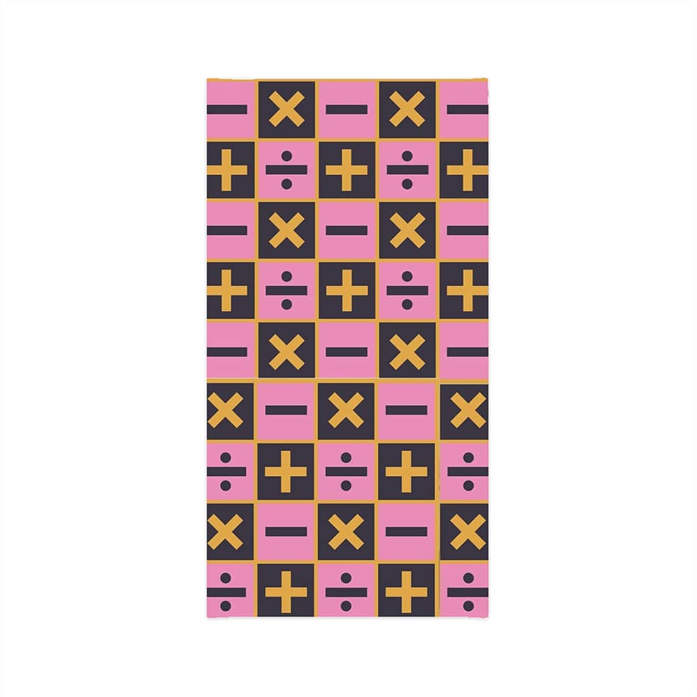Trish Una Pattern JoJo's Bizarre Adventure Neck Gaiter Bandana Scarf