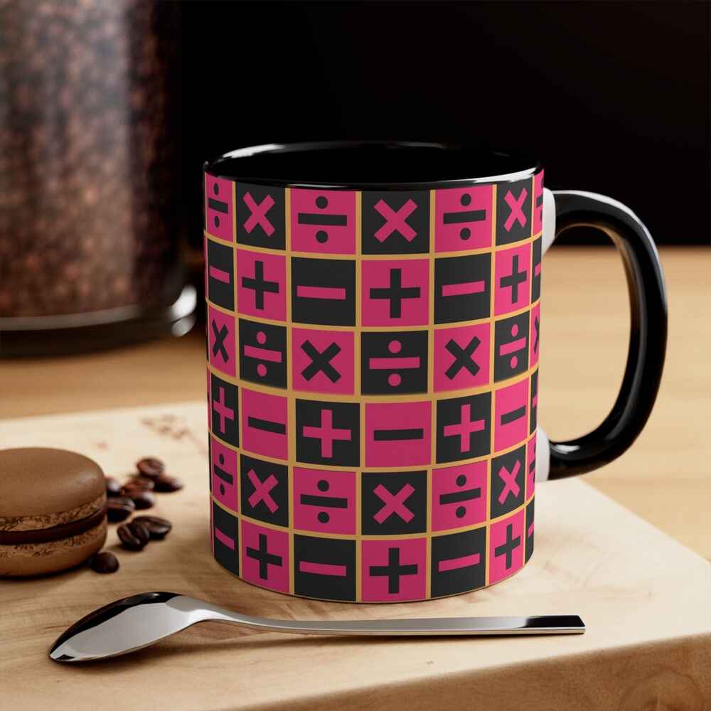 Trish Una Pattern JoJo's Bizarre Adventure Accent Coffee Mug