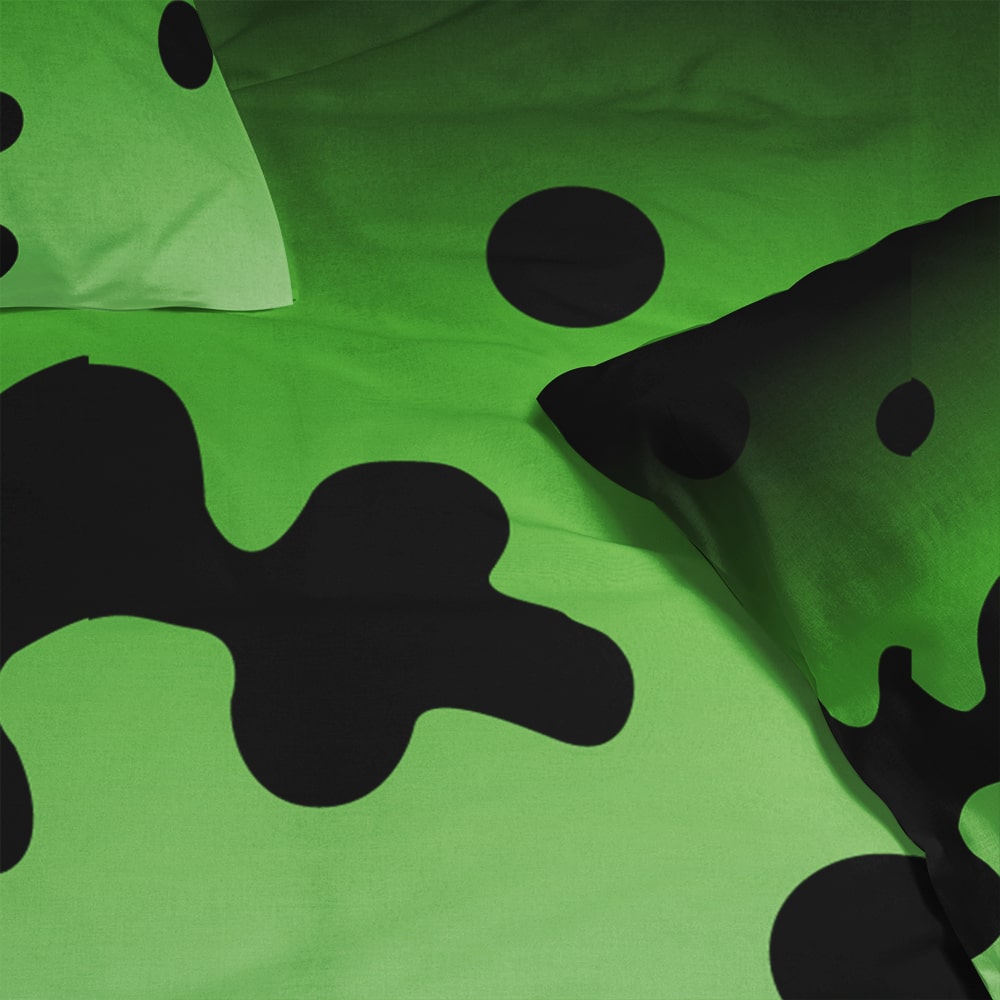 Gyutaro Shabana Demon Slayers Mark Pattern Comforter Set Bedding