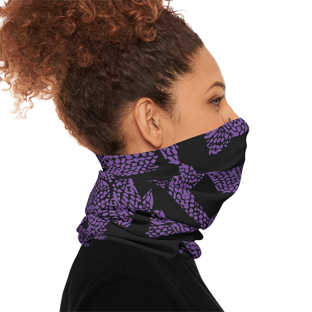 Kokushibo Upper Rank One Demon Slayer Neck Gaiter Bandana Scarf