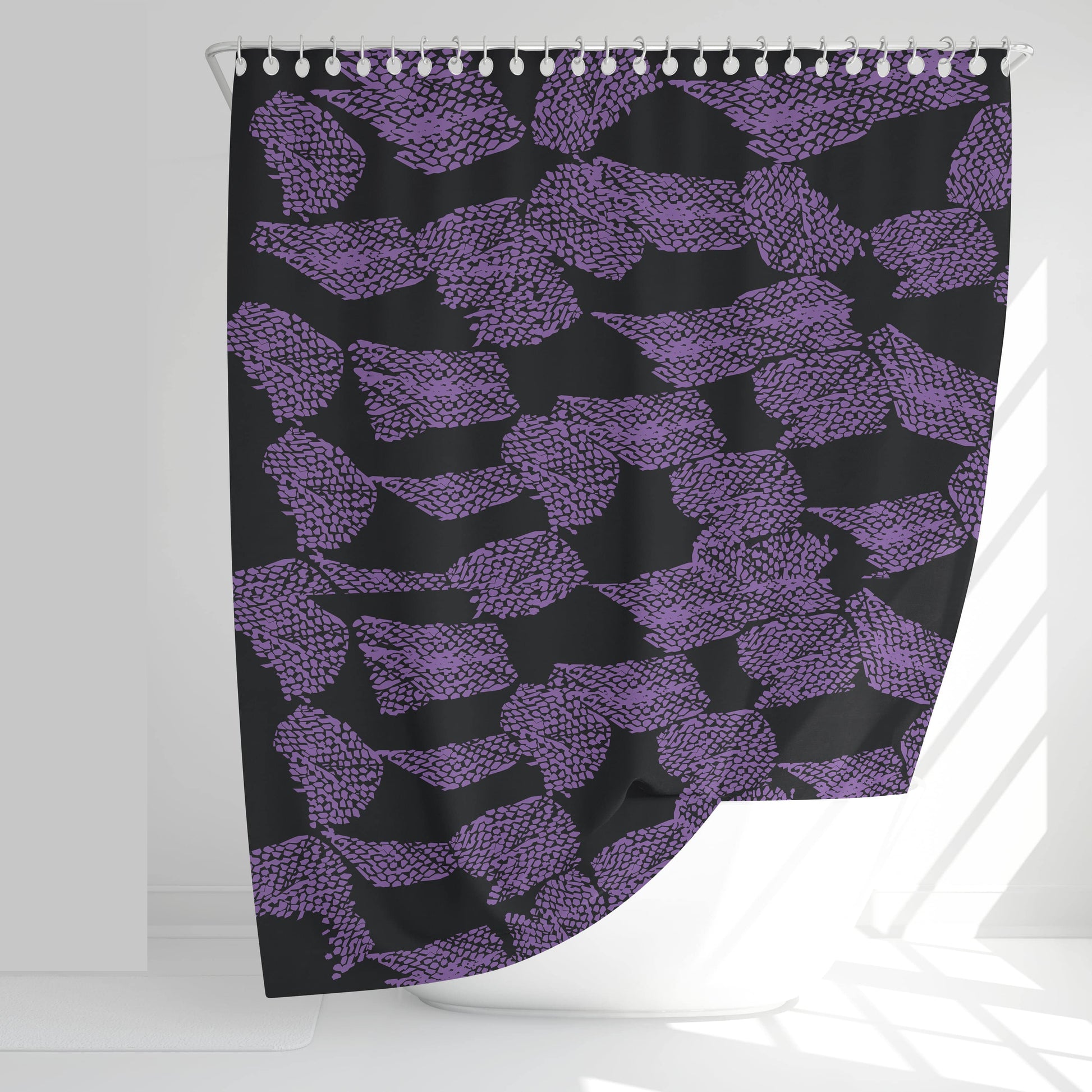 Twelve Kizuki Upper Rank One Demon Slayer Corp Shower Curtains