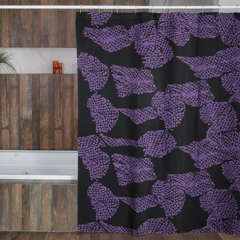 Twelve Kizuki Upper Rank One Demon Slayer Corp Shower Curtains