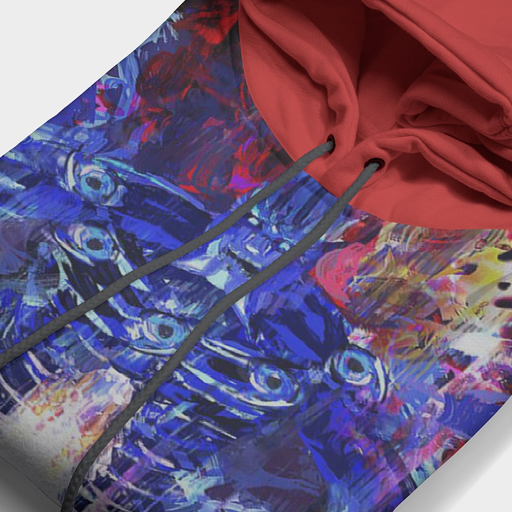 Madara Uchiha All Over Naruto Pullover Hoodie