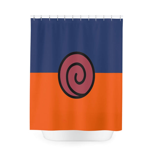 Naruto Uzumaki Classic Pattern Shower Curtains