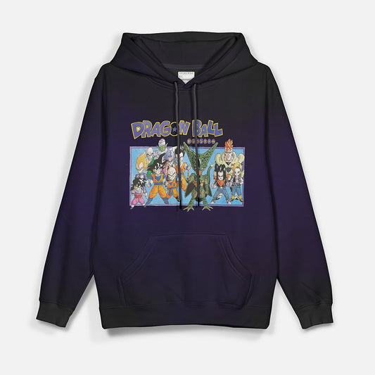 Dragon Ball Universe Vintage Look Pullover Hoodie