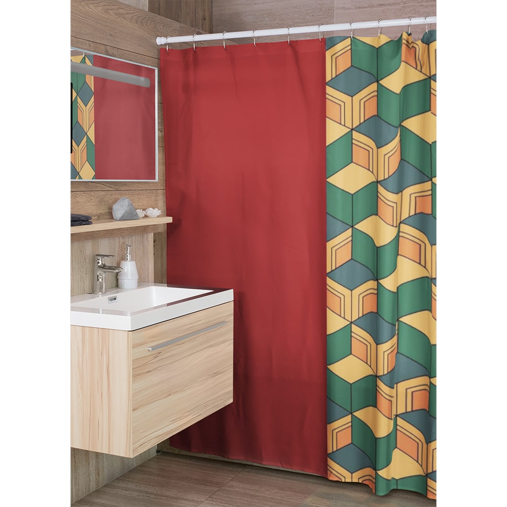 Tomioka Giyu Demon Slayer Water Hashira Pattern Shower Curtain