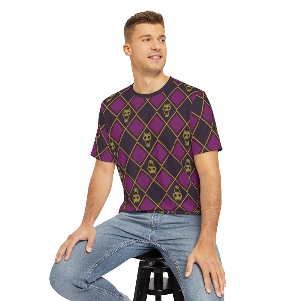 Yoshikage Kira Kira JoJo's Bizarre Adventure Skeletons Emblem T-Shirt