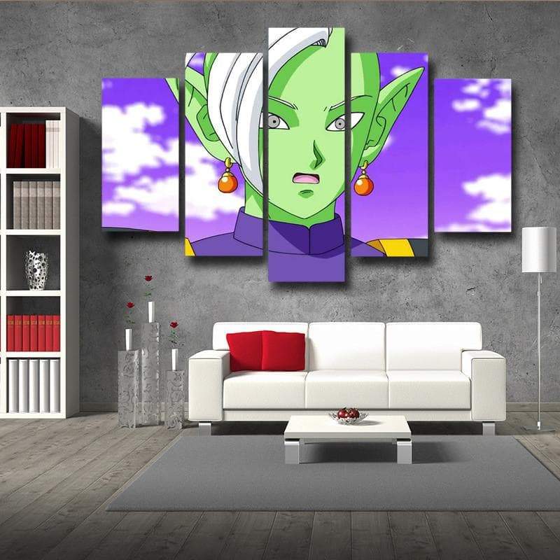 Zamasu 3D Printed Anime Canvas