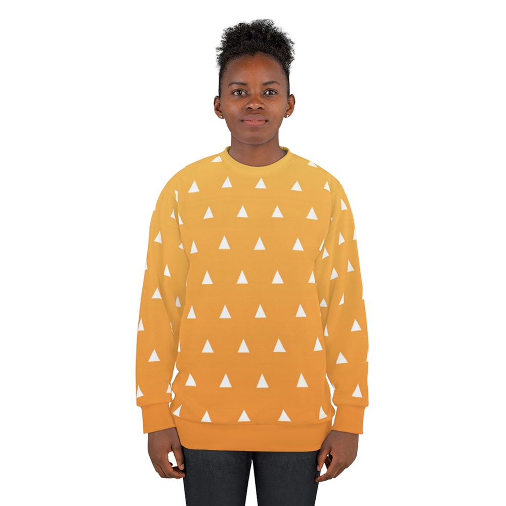 Zenitsu Agatsuma Thunder Breath Pattern Sweatshirt