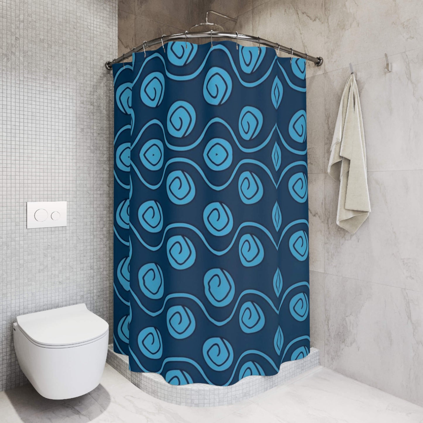 Zoro Arlong Park One Piece Patern Shower Curtains