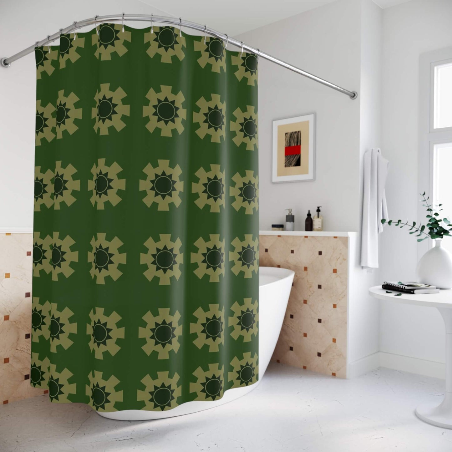 Roronoa Zoro Wano Kingdom One Piece Shower Curtains