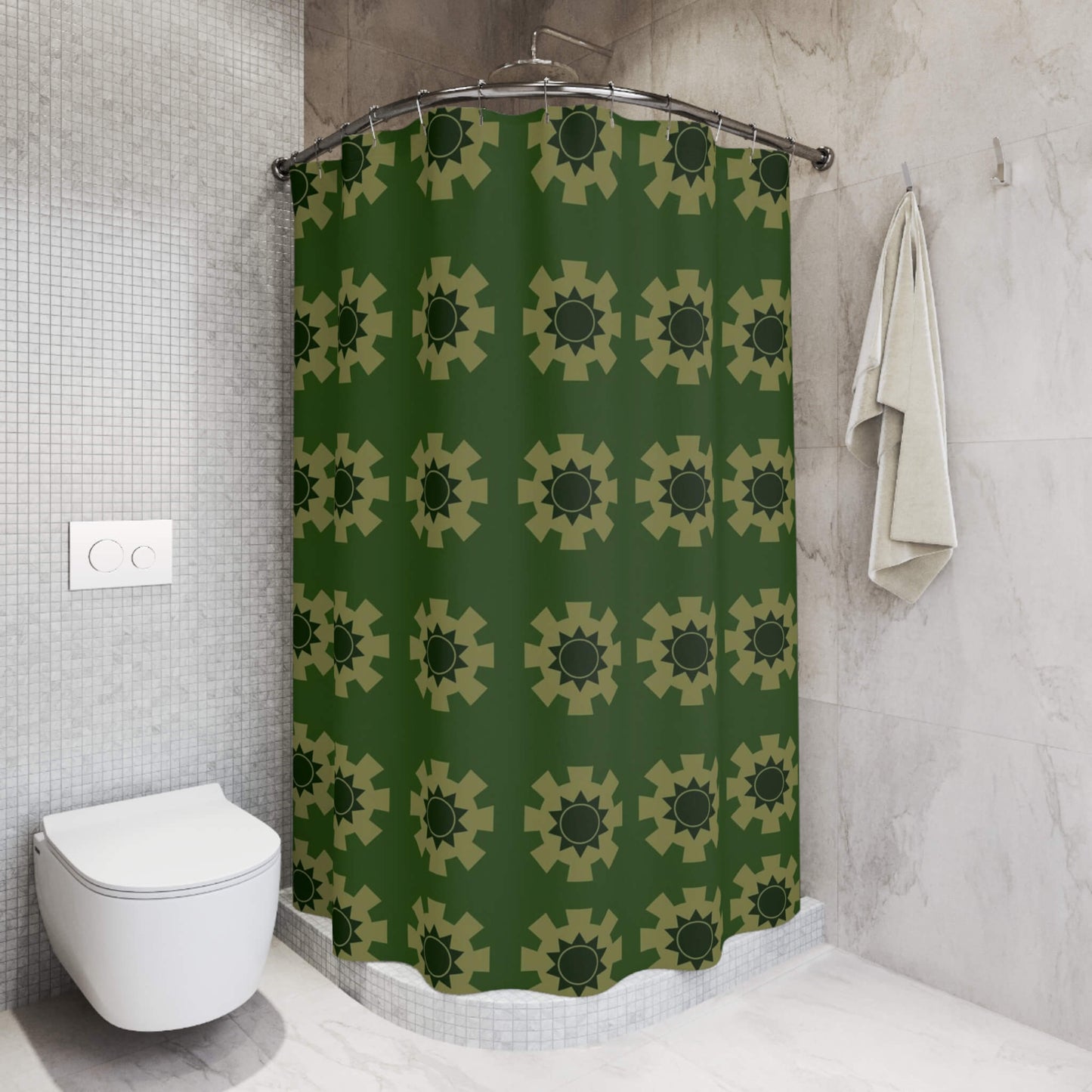 Roronoa Zoro Wano Kingdom One Piece Shower Curtains