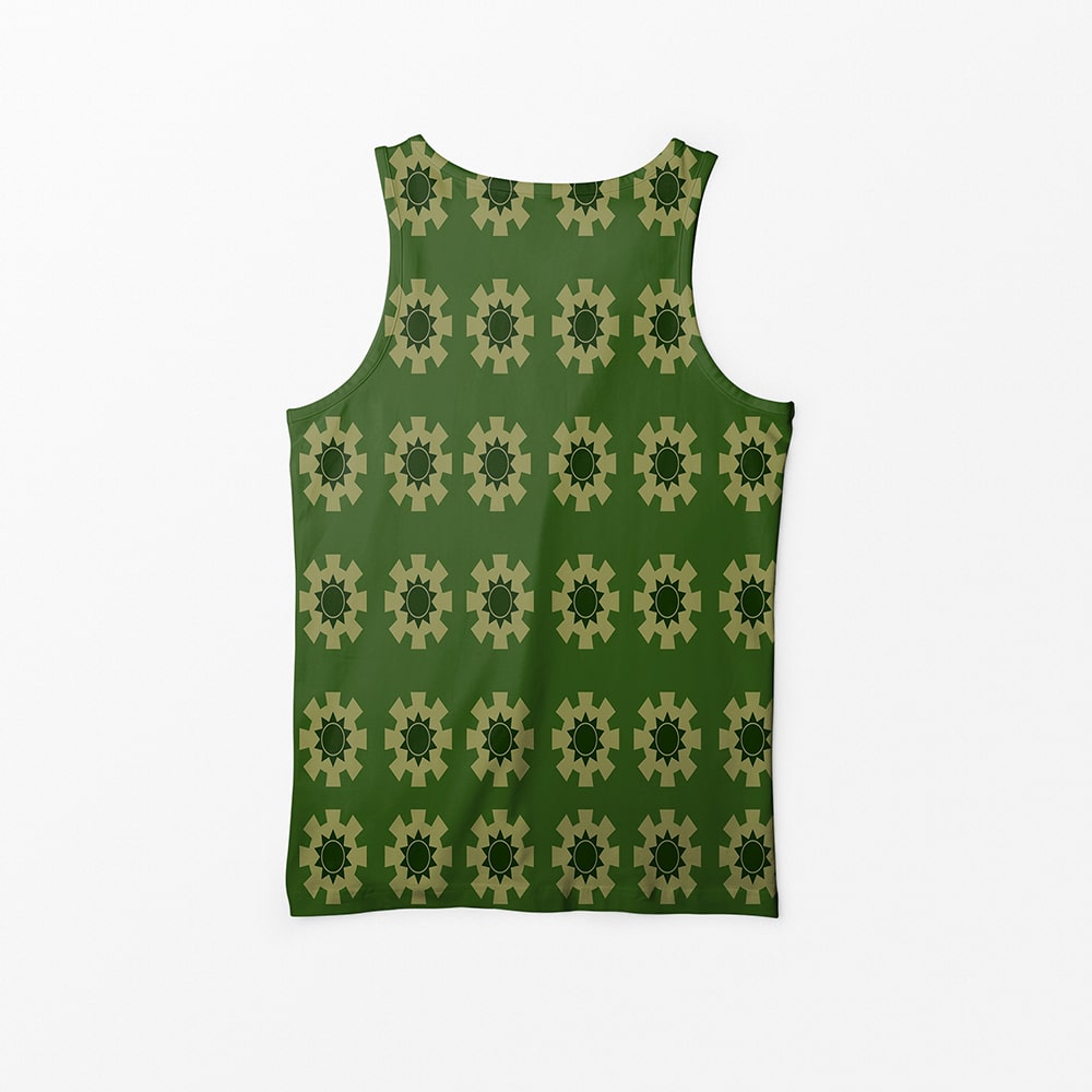 Zoro kimono Pattern One Piece Tank Top
