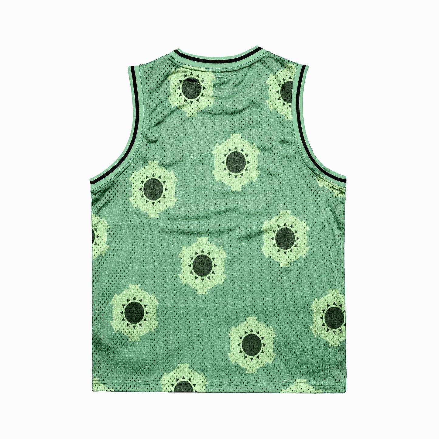 Zoro Wano OP Pattern Basketball Jersey