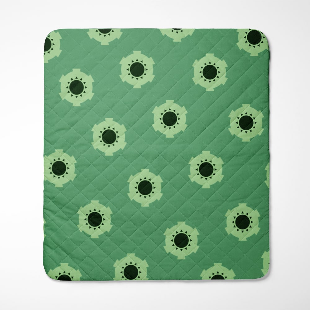 Zoro Wano Arc One Piece Pattern Bedspread Quilt Set