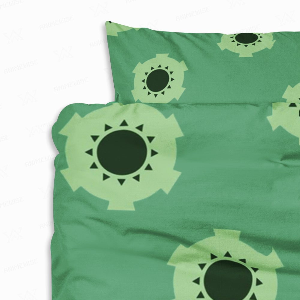Zoro Wano Pattern One Piece Comforter Set Bedding