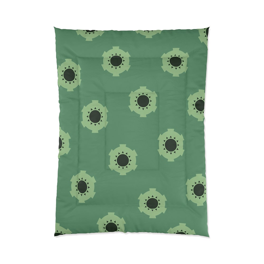 Zoro Wano Pattern One Piece Comforter Set Bedding