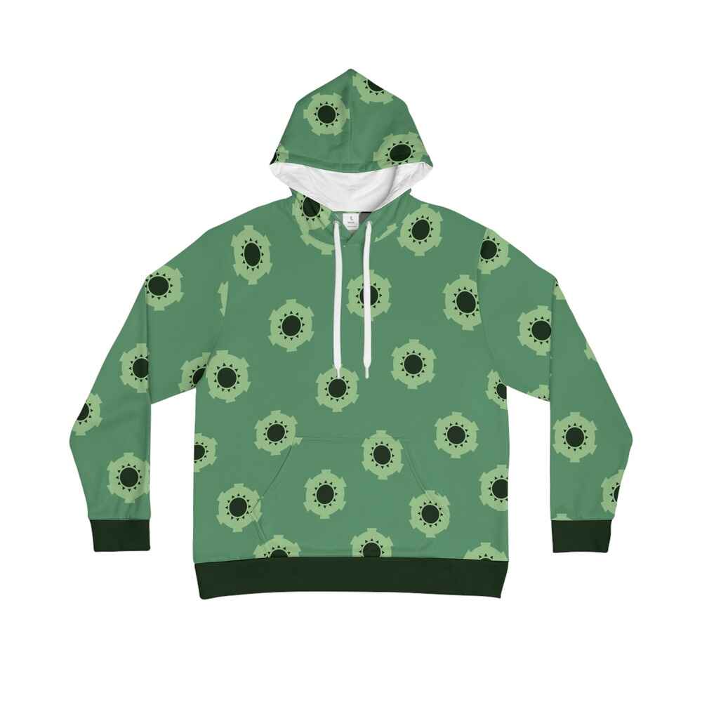 Zoro Wano Pattern One Piece Pullover Hoodie