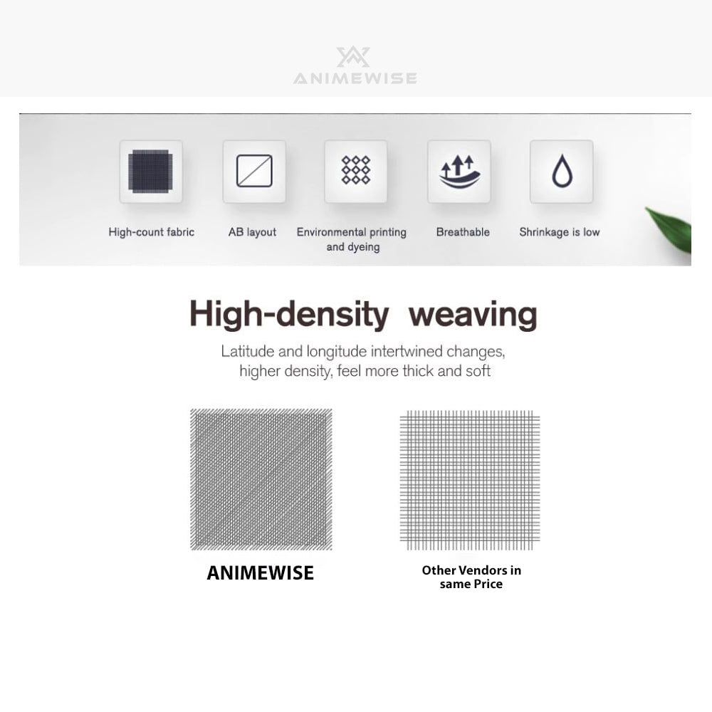 Nezuko Chan Pattern Fusion Demon Slayers Comforter Set