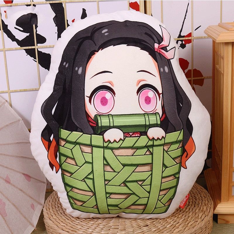 Demon Slayer Kimetsu no Yaiba Kamado Nezuko Cosplay Doll Plush Stuffed Throw Pillow-Demon Slayer-Demon Slayer,Demon Slayer Kimetsu no Yaiba,Home Decor,Throw Pillow,Tomioka Giyu