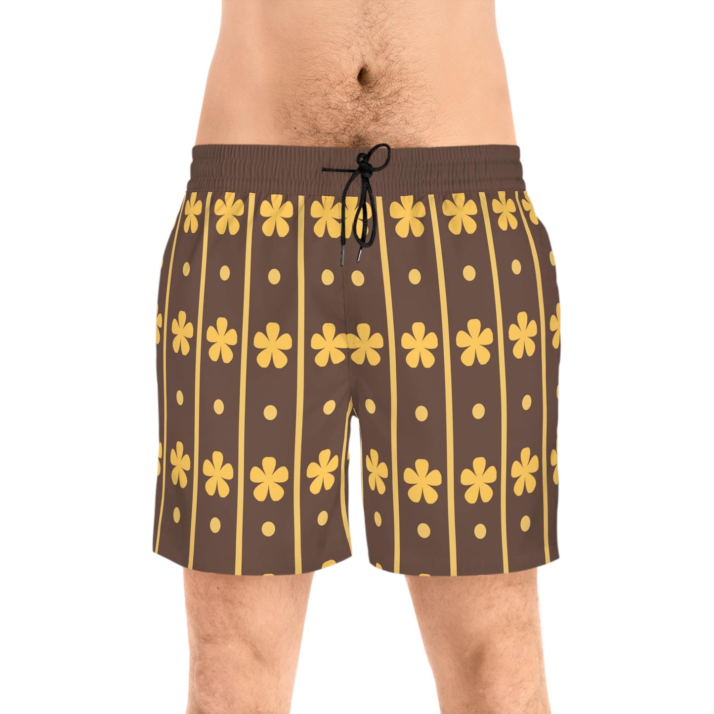 Trafalgar D. Water Law Wano Pattern One Piece Beach Shorts