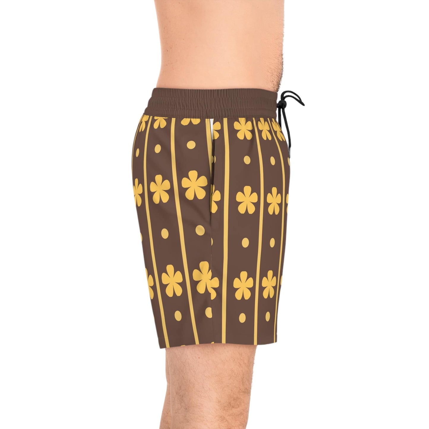 Trafalgar D. Water Law Wano Pattern One Piece Beach Shorts