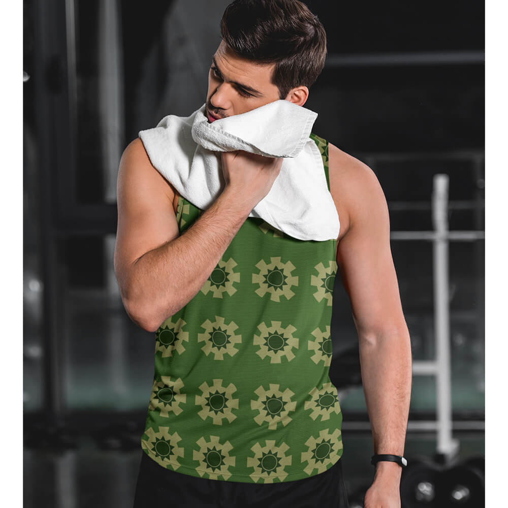 Zoro kimono Pattern One Piece Tank Top