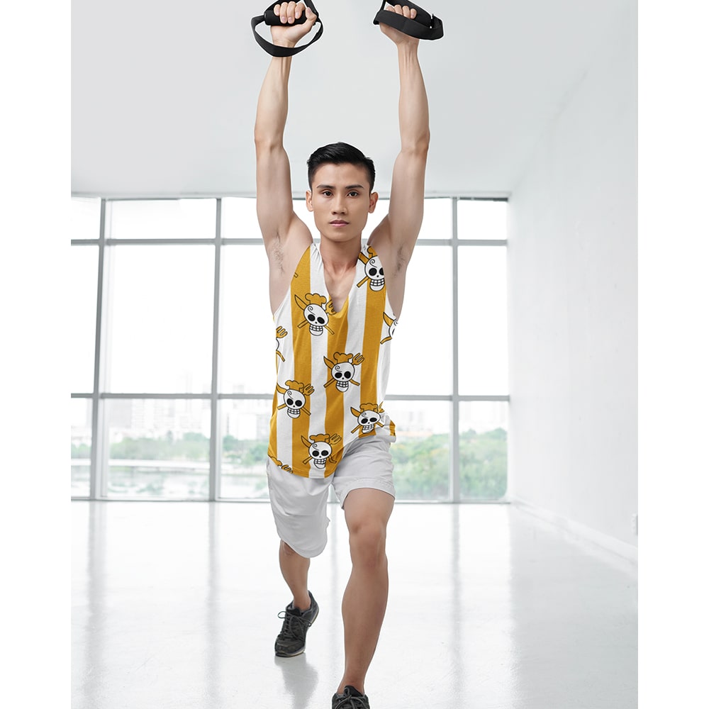 Vinsmoke Sanji Classic One Piece Pattern Tank Top