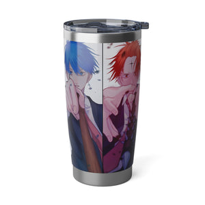 Mashle Magic and Muscles, Lance Crown, Mash Burnedead, Finn Ames, Dot Barrett Vagabond 20oz Tumbler