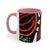 African Ethnic Graphic Art Accent Coffee Mug, 11oz