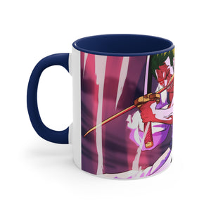 Pirate Hunter One Piece Zoro Accent Coffee Mug, 11oz