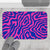 Abstract Groovy Pattern Bath Mat