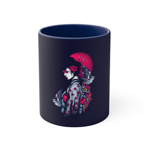 Story of A Geisha Aesthetic Accent Coffee Mug, 11oz