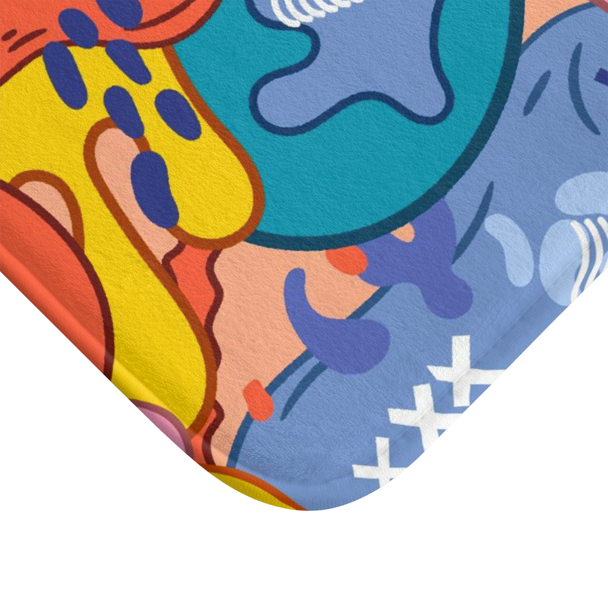 Harajuku Abstract Elemental Bath Mat