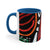 African Ethnic Graphic Art Accent Coffee Mug, 11oz