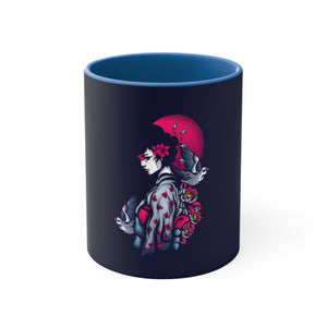 Story of A Geisha Aesthetic Accent Coffee Mug, 11oz