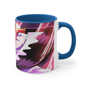 Pirate Hunter One Piece Zoro Accent Coffee Mug, 11oz