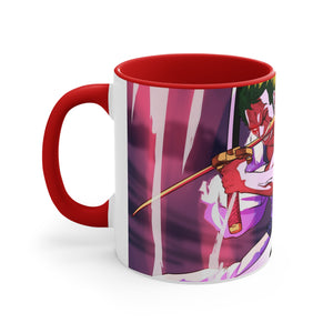 Pirate Hunter One Piece Zoro Accent Coffee Mug, 11oz