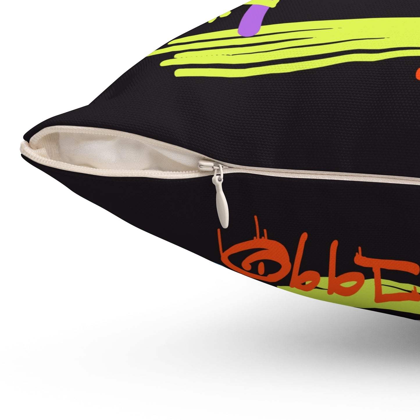Urban Graphiti Change The Broken Rules Spun Polyester Square Pillow