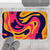 Fluid Abstract Pattern Bath Mat