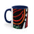 African Ethnic Graphic Art Accent Coffee Mug, 11oz