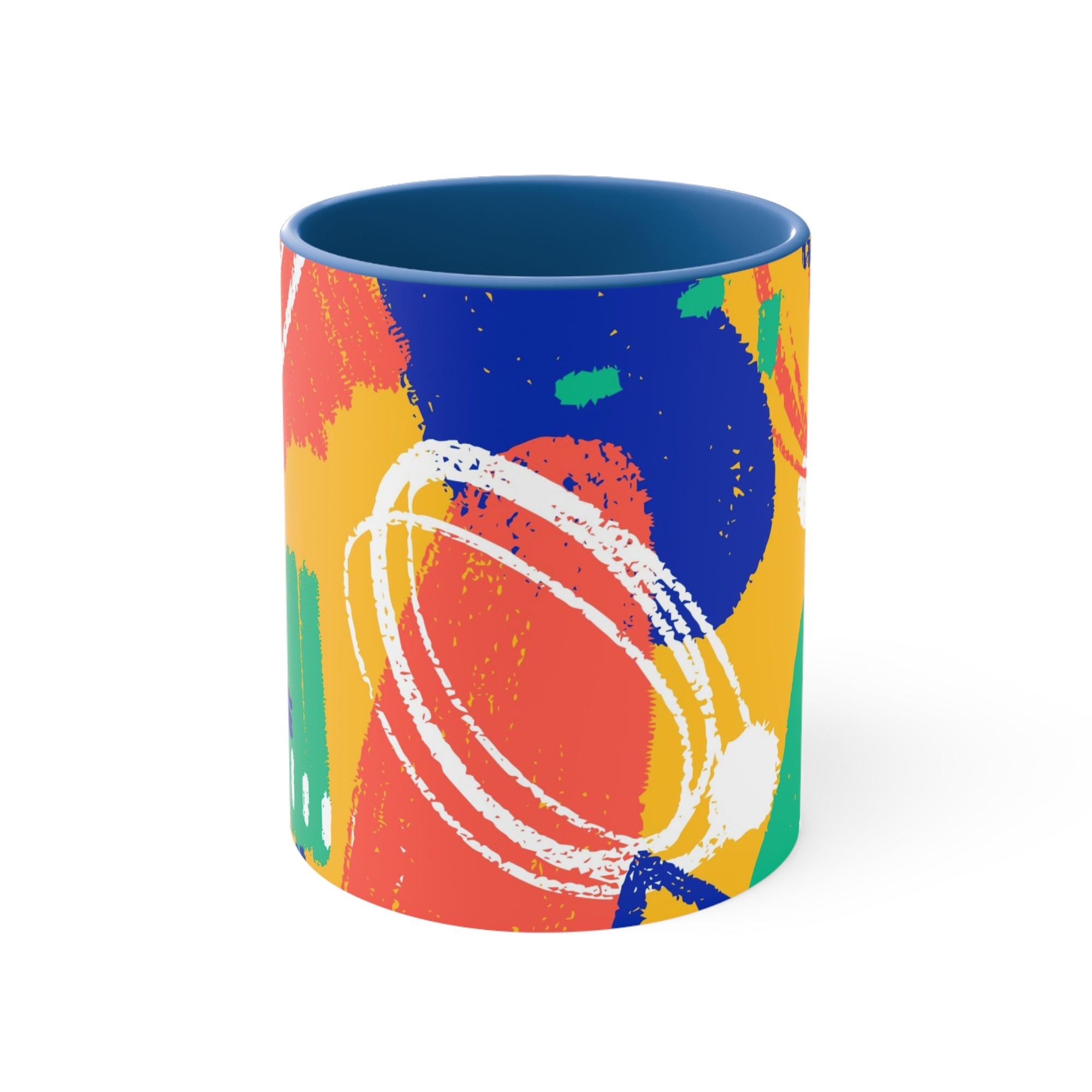 Abstractonism Color Fusion Accent Coffee Mug, 11oz